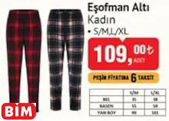 EŞOFMAN ALTI KADIN EŞOFMAN ALTI KADIN